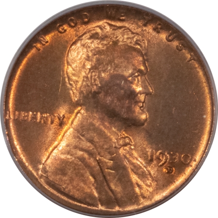 Lincoln Cents (Wheat) 1930-D LINCOLN CENT – PCGS MS-65 RB