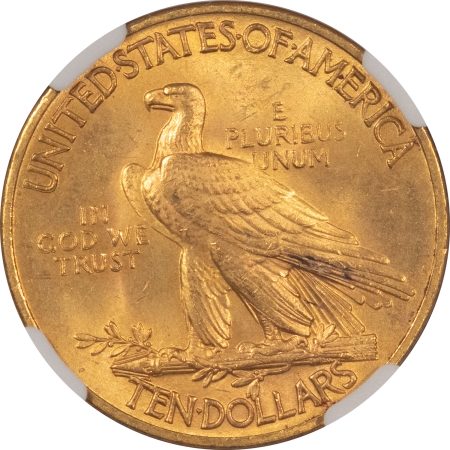 $10 1932 $10 INDIAN GOLD EAGLE – NGC MS-64, FRESH & LUSTROUS!