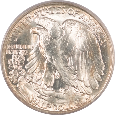 New Certified Coins 1934-D WALKING LIBERTY HALF DOLLAR – PCGS MS-64, BLAST WHITE & PREMIUM QUALITY!