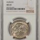 New Certified Coins 1935 HUDSON COMMEMORATIVE HALF DOLLAR PCGS MS-66 PREMIUM QUALITY, PRETTY TONING!