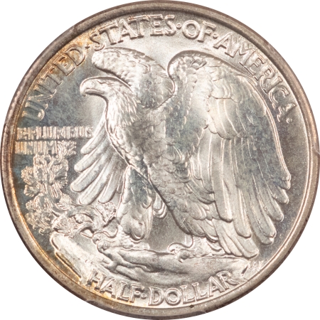 New Certified Coins 1936 WALKING LIBERTY HALF DOLLAR – PCGS MS-65, LUSTROUS PREMIUM QUALITY GEM!