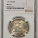 New Certified Coins 1935 HUDSON COMMEMORATIVE HALF DOLLAR PCGS MS-66 PREMIUM QUALITY, PRETTY TONING!