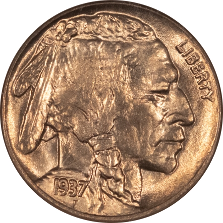 Buffalo Nickels 1937-D BUFFALO NICKEL – NGC MS-65