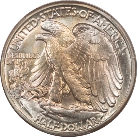 New Certified Coins 1941 WALKING LIBERTY HALF DOLLAR – PCGS AU-58, LOOKS MS-63! PREMIUM QUALITY!