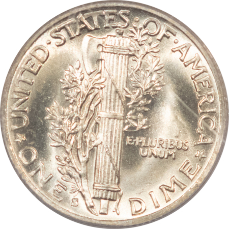 Mercury Dimes 1941-S MERCURY DIME – PCGS MS-66, BLAST WHITE!