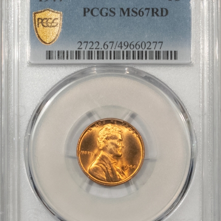 Lincoln Cents (Wheat) 1944 LINCOLN CENT – PCGS MS-67 RD