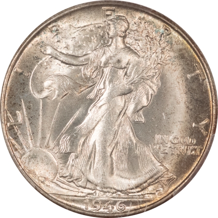 New Certified Coins 1946-S WALKING LIBERTY HALF DOLLAR – PCGS MS-65