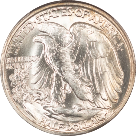 New Certified Coins 1947-D WALKING LIBERTY HALF DOLLAR – PCGS MS-66, BLAZING LUSTER! PRETTY!