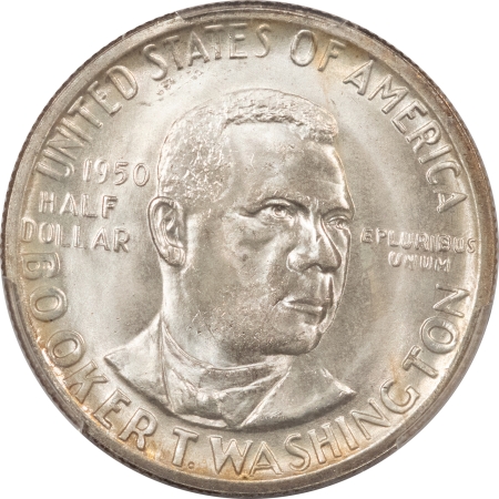 New Certified Coins 1950-D BTW COMMEMORATIVE HALF DOLLAR – PCGS MS-66+, NEARLY 67! PREMIUM QUALITY!