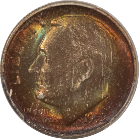 New Certified Coins 1952-S ROOSEVELT DIME – PCGS MS-67+ FB, PREMIUM QUALITY+! GORGEOUS!!