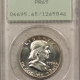 Franklin Halves 1953-D FRANKLIN HALF DOLLAR – PCGS MS-65 FBL, ORIGINAL MINT SET TONING! PQ!