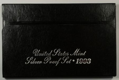 New Store Items 1993-S US SILVER PROOF 5 COIN SET – GEM PROOF IN ORIGINAL GOVERNMENT PACKAGE!