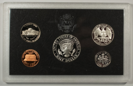 New Store Items 1998-S US SILVER PROOF 5 COIN SET – GEM PROOF IN ORIGINAL GOVERNMENT PACKAGE!