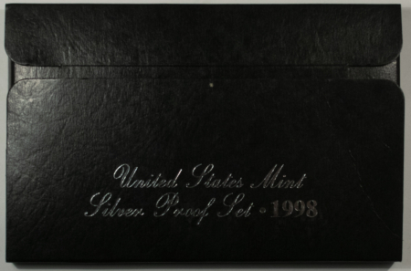 New Store Items 1998-S US SILVER PROOF 5 COIN SET – GEM PROOF IN ORIGINAL GOVERNMENT PACKAGE!