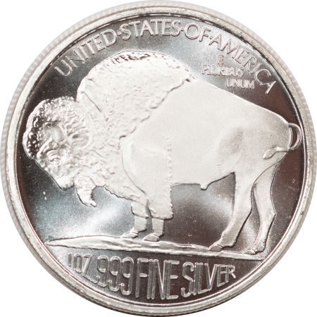 Bullion 1 OZ .999 FINE SILVER SILVERTOWNE BRAND BUFFALO ROUNDS – NICE FRESH UNCIRCULATED