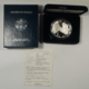 American Silver Eagles 2001 PROOF AMERICAN SILVER EAGLE 1 OZ SILVER BULLION COIN, FRESH GEM PR BOX/COA