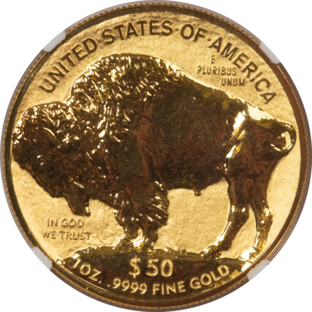 American Gold Eagles, Buffaloes, & Liberty Series 2013-W REVERSE PROOF $50 1OZ GOLD AMERICAN BUFFALO .9999 NGC REVERSE PF-69, KEY!