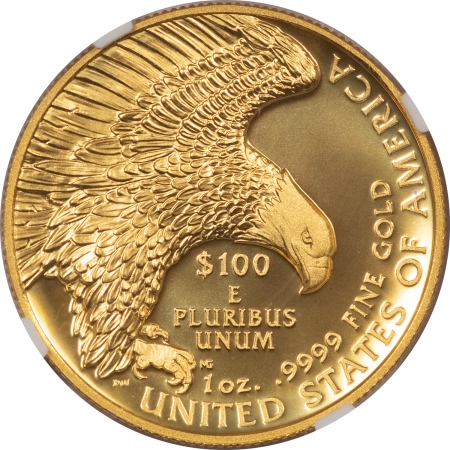 American Gold Eagles, Buffaloes, & Liberty Series 2019-W $100 HIGH RELIEF AMERICAN LIBERTY GOLD SERIES 1OZ .9999 – NGC SP-70 ER