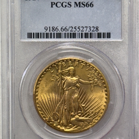 New Store Items 1927 $20 ST GAUDENS GOLD DOUBLE EAGLE – PCGS MS-66