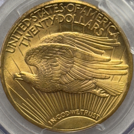 $20 1927 $20 ST GAUDENS GOLD DOUBLE EAGLE – PCGS MS-66