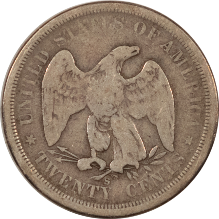 New Store Items 1875-S TWENTY CENT PIECE – PLEASING CIRCULATED EXAMPLE!