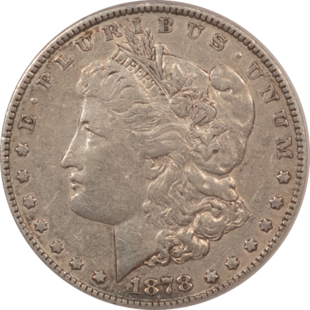 Morgan Dollars 1878 7TF/R-78/VAM-141 $1 MORGAN DOLLAR – VERY FINE! POPULAR VAM!