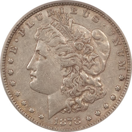 Morgan Dollars 1878 7TF/R-78/VAM-169 $1 MORGAN DOLLAR, EXTRA FINE POPULAR QUADRUPLED STARS!