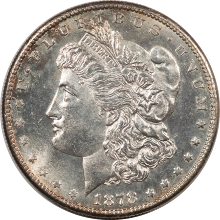 Morgan Dollars 1878-S $1 MORGAN DOLLAR – UNCIRCULATED WITH OLD CLEANING!