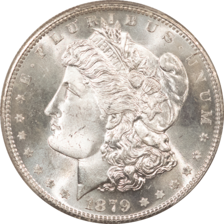 Morgan Dollars 1879-S $1 MORGAN DOLLAR – PCGS MS-66, BLAST WHITE!