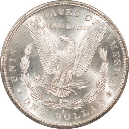 Morgan Dollars 1879-S $1 MORGAN DOLLAR – PCGS MS-66, BLAST WHITE!