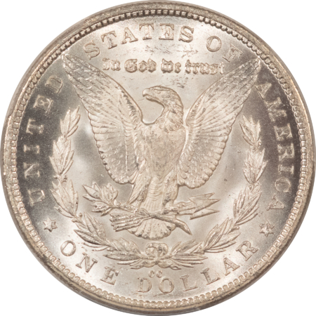 Morgan Dollars 1880-CC $1 MORGAN DOLLAR – PCGS MS-66, BLAST WHITE, CARSON CITY!