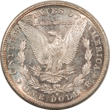 Morgan Dollars 1880-S $1 MORGAN DOLLAR – FRESH PRETTY, CHOICE+ BRILLIANT UNCIRCULATED!