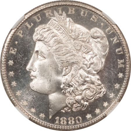 Morgan Dollars 1880-S $1 MORGAN DOLLAR – NGC MS-65, LOOKS PROOFLIKE! PREMIUM QUALITY!