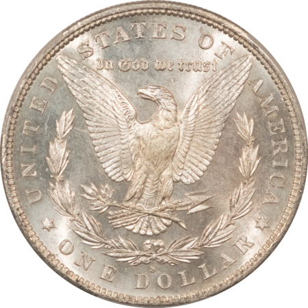 Morgan Dollars 1880-S $1 MORGAN DOLLAR – PCGS MS-65, BLAST WHITE!