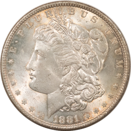 Morgan Dollars 1881 $1 MORGAN DOLLAR – NICE ORIGINAL CHOICE BRILLIANT UNCIRCULATED!