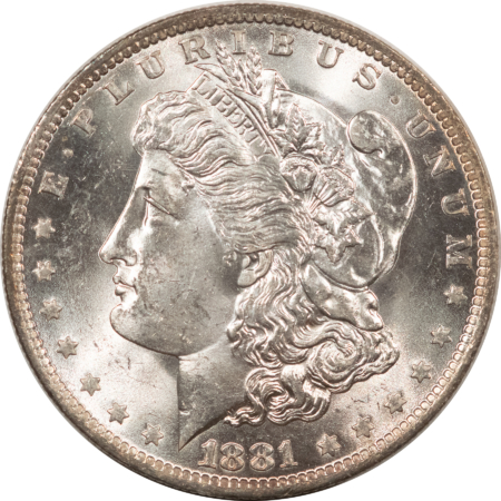 Morgan Dollars 1881-O $1 MORGAN DOLLAR – FLASHY CHOICE UNCIRCULATED!