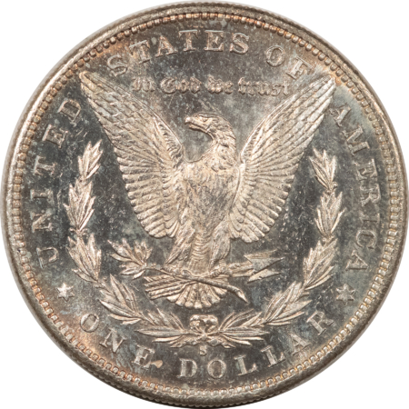 Morgan Dollars 1881-S $1 MORGAN DOLLAR – FRESH PRETTY BRILLIANT UNCIRCULATED W/ DMPL REVERSE!