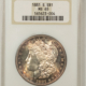 Morgan Dollars 1881-S $1 MORGAN DOLLAR – NGC MS-65, 66 QUALITY! OLD FATTY & PREMIUM QUALITY!