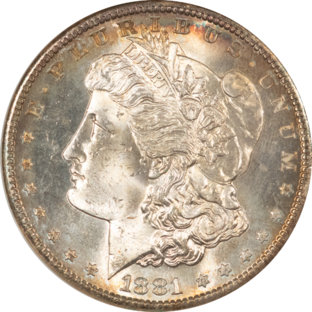 Morgan Dollars 1881-S $1 MORGAN DOLLAR – NGC MS-65, 66 QUALITY! OLD FATTY & PREMIUM QUALITY!