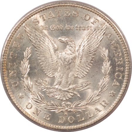 Morgan Dollars 1881-S $1 MORGAN DOLLAR – PCGS MS-63, PRETTY COLOR!