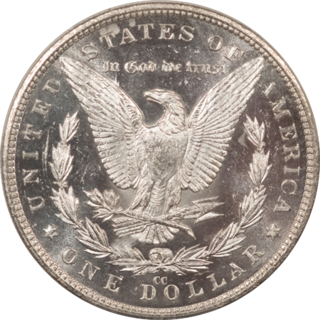 Morgan Dollars 1882-CC $1 MORGAN DOLLAR – PCGS MS-65 DMPL, REALLY DEEP MIRROR GEM! CARSON CITY!