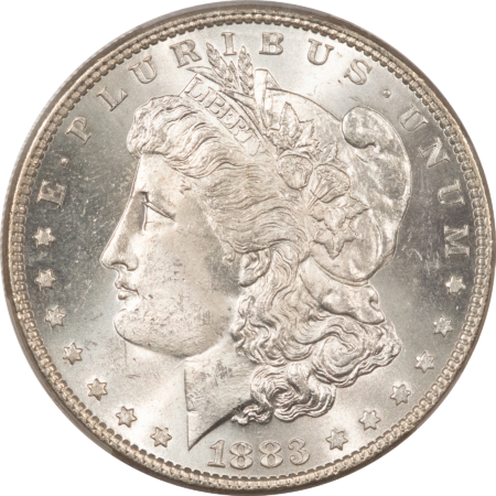 Morgan Dollars 1883 $1 MORGAN DOLLAR – PCGS MS-64, PREMIUM QUALITY!