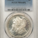 Morgan Dollars 1890-S $1 MORGAN DOLLAR – PCGS MS-64, LOOKS 65+! PREMIUM QUALITY!