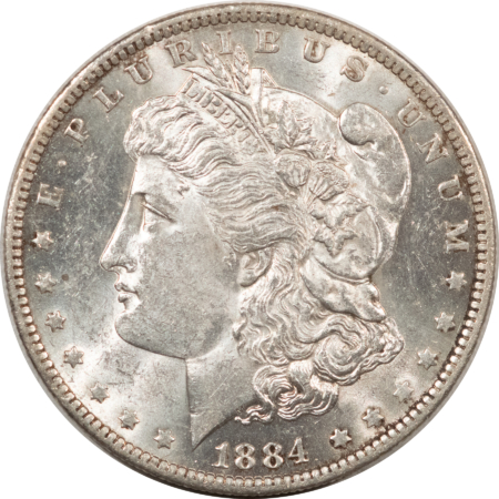 Morgan Dollars 1884-O $1 MORGAN DOLLAR – HIGH GRADE, NEARLY UNCIRCULATED LOOKS CHOICE!