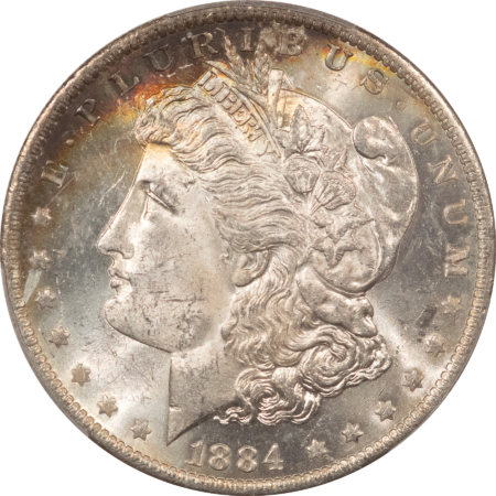 Morgan Dollars 1884-O $1 MORGAN DOLLAR – PCGS MS-64, PRETTY!