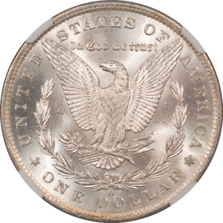 CAC Approved Coins 1885-O $1 MORGAN DOLLAR – NGC MS-66+, PREMIUM QUALITY, SO NICE & CAC APPROVED!