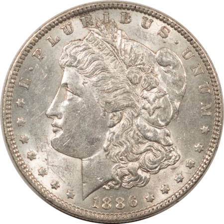 Morgan Dollars 1886 $1 MORGAN DOLLAR – HIGH GRADE NEARLY UNCIRCULATED LOOKS CHOICE!