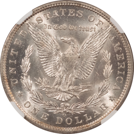 Morgan Dollars 1887/1–7-O TOP-100, $1 MORGAN DOLLAR, VAM-2 – NGC MS-62, DOUBLED DATE POPULAR!