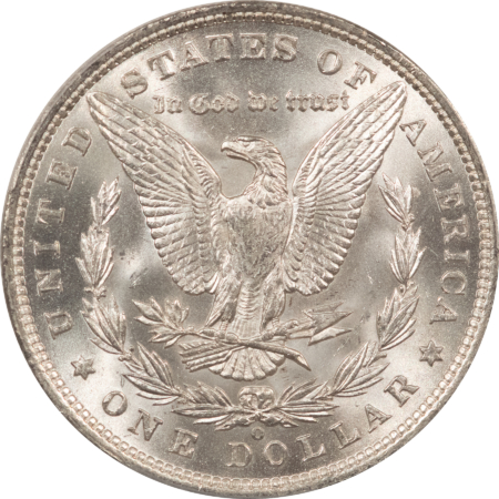 Morgan Dollars 1887-O $1 MORGAN DOLLAR – PCGS MS-63, BLAST WHITE!