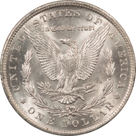 Morgan Dollars 1887-O $1 MORGAN DOLLAR – PCGS MS-63, BLAST WHITE!